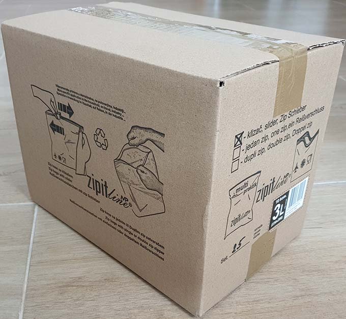 Transportno pakovanje Zip kesa Monoplast